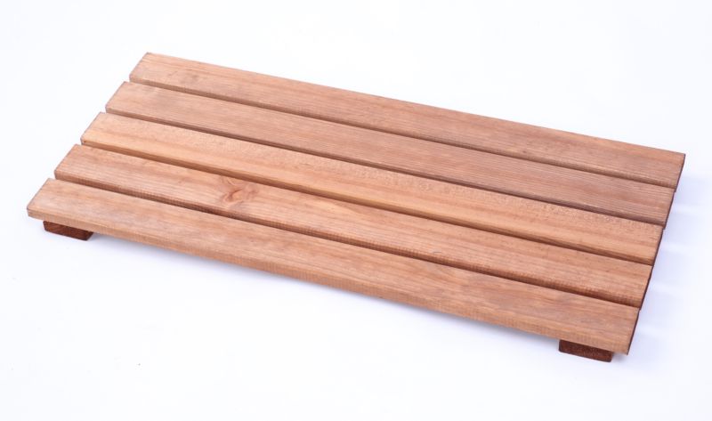 Pokrywa do skrzynki na owoce i warzywa MODO24 ażurowa szerokość 57 cm impregnat brązowy 1 szt