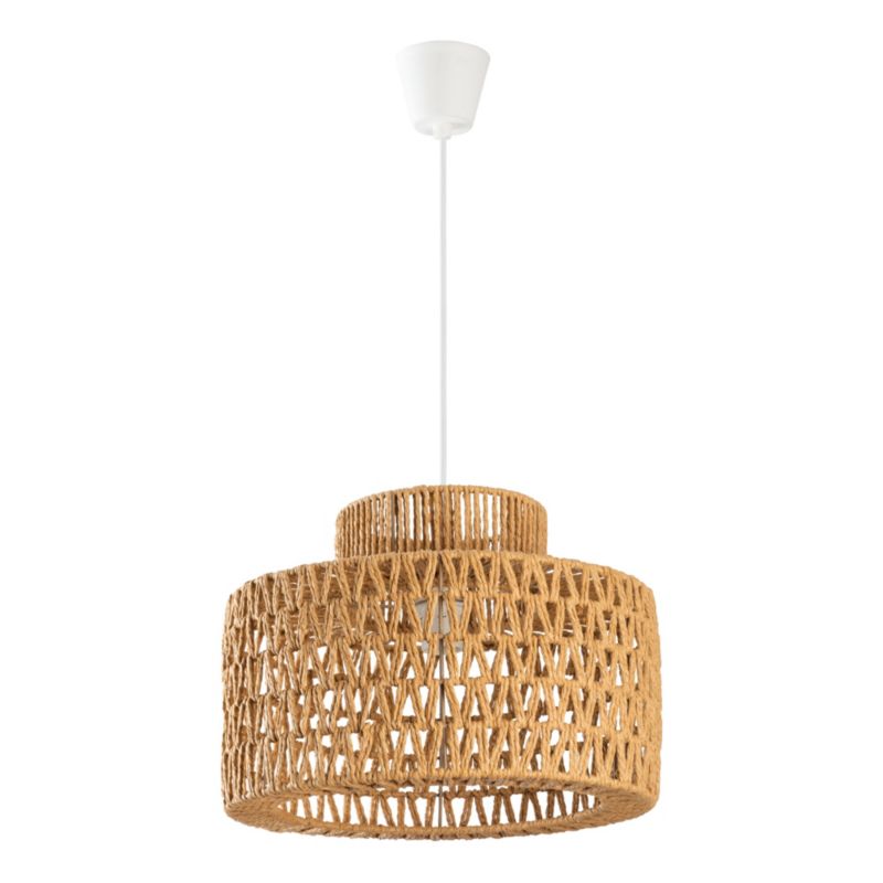 Lampa wisząca LightLogic LL ARILAS LAMP01 E27 66382 boho EKO papierowy klosz 1 szt.