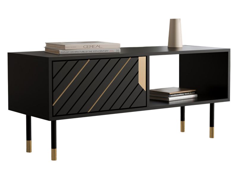 Ława MIRJAN 24 pokojowa Mountain 110 czarny/złoty 1 szt.