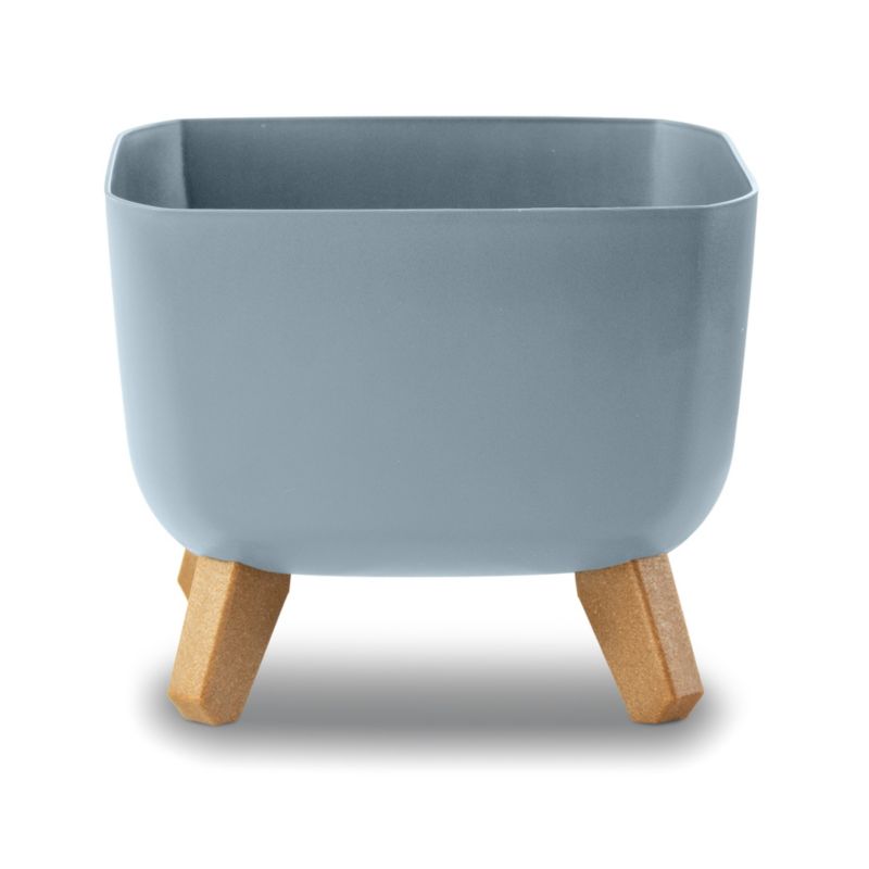 Doniczka Ogrodowa EDANTI Na Nóżkach Dekoracyjna Szara 24 cm 1 szt.