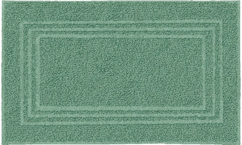 Dywanik łazienkowy Kleine Wolke lodge zielony 80x50cm bawełna 800g/m2 1 szt.