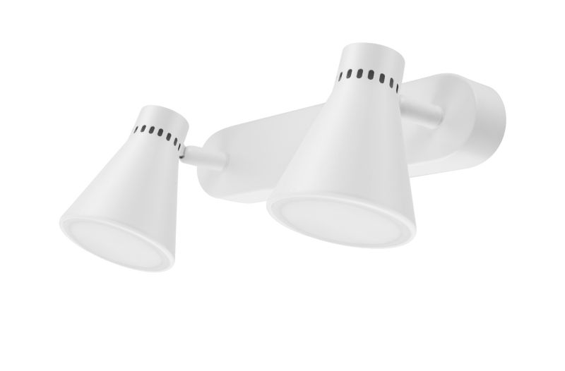 Spot listwa GoodHome Edson 2-punktowy 500 lm 3000 K biały