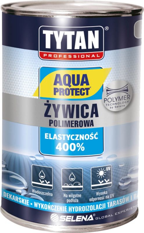 Żywica polimerowa Tytan Aqua szara 1 kg