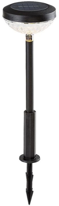 Lampa gruntowa wbijana Rabalux Monor czarno-przezroczysty LED 0.1W 3000K 3lm IP44 wym: 35 x 11 x 11 cm tworzywo sztuczne - 1 szt.