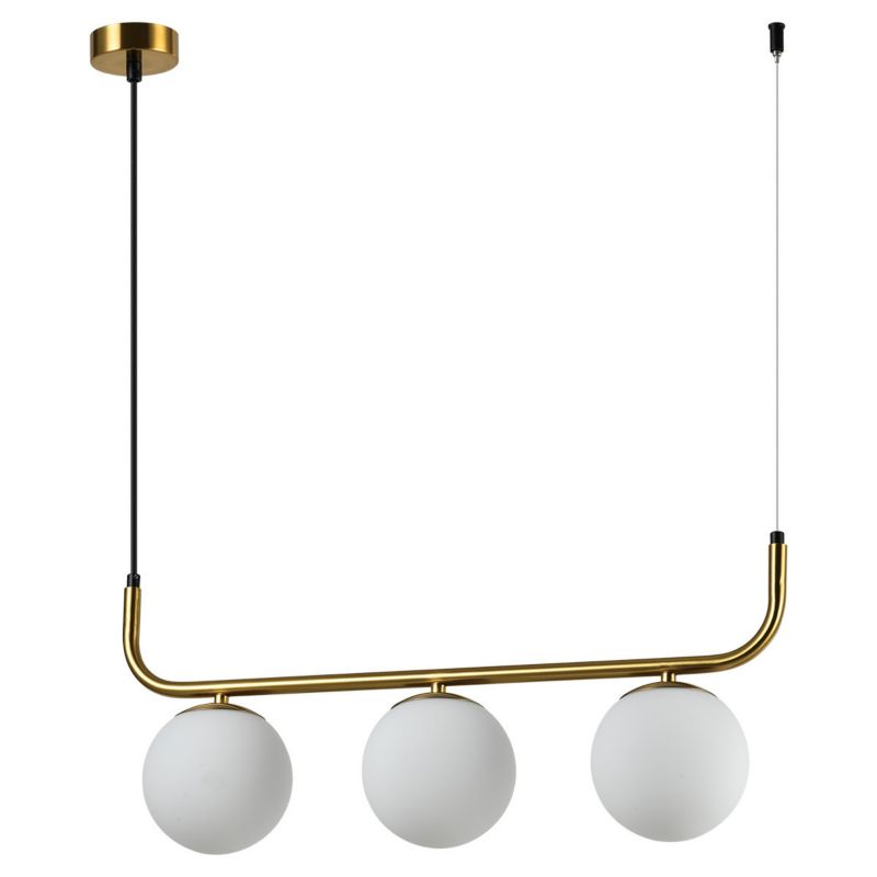 Lampa wisząca Light Prestige Alisa złota 3 x E14 1 szt.