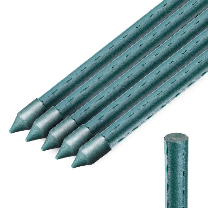 Palik KADAX 90cm Tyczka Do Roślin Podpora Pomidorów Kwiaty Powlekana 5szt