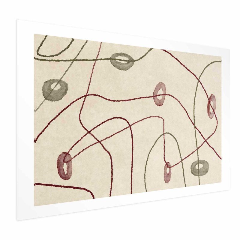 Plakat Artgeist Kształty 90x60 cm bez ramy 1 szt