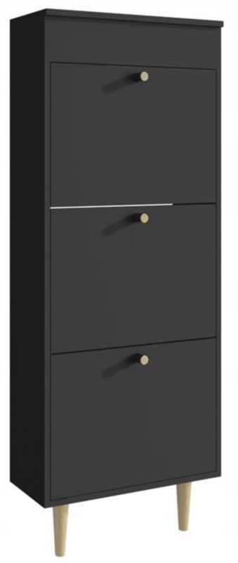 Szafka na buty Matkam komoda BEHAMO 531 ufc czarny 1 szt.