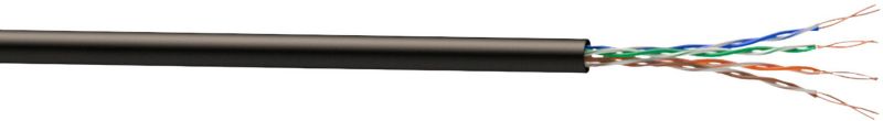 Kabel sieciowy LAN kat. 5e UTP zewnętrzny 1 mb