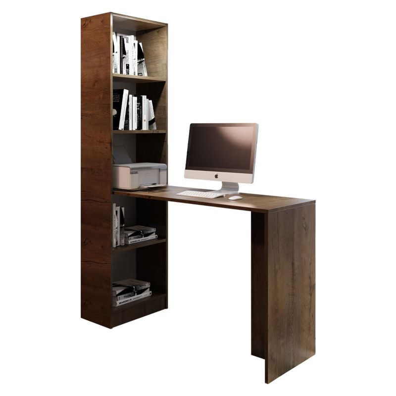 Biurko MIRJAN 24 B1 + Lampka jesion ciemny 1 szt.