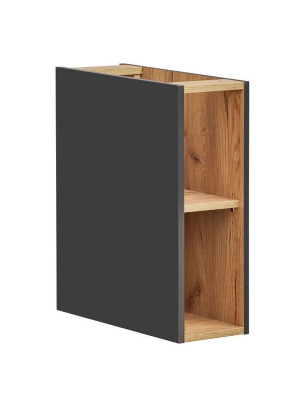 Szafka Comad łazienkowa CAPRI 810 20 cm czarna mat 1 szt