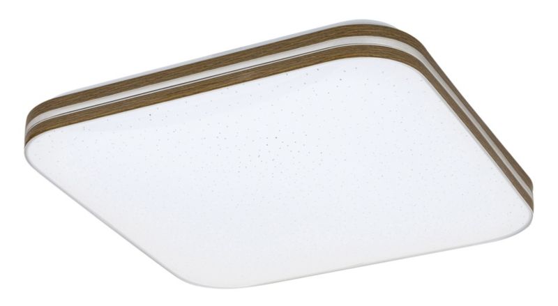 Plafon sufitowy lampa Rabalux Oscar2 biały LED 18W 3000K 1170lm gwiezdny efekt IP20 wym: 7 x 33 x 33 cm metal - 1 szt.