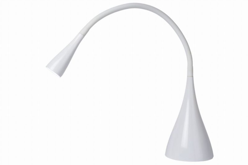Lampa biurkowa Lucide Zozy biała LED 3W 3000K 250lm IP20 wym: 48.5 x 11.2 x 11.2 cm tworzywo sztuczne - 1 szt.
