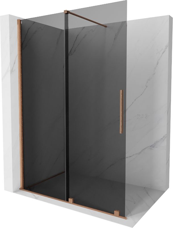 Ścianka prysznicowa Mexen Velar grafit 150 x 200 cm 871-150-000-43-65 1 szt.