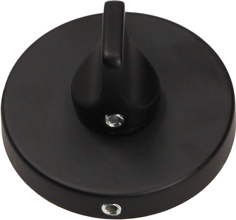 Szyld drzwiowy Gamet Organic dolny WC czarny super mat