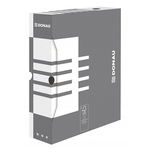 Pakiet - Pudło Donau arch. 80x340x297 A4 Szare - 20 szt.