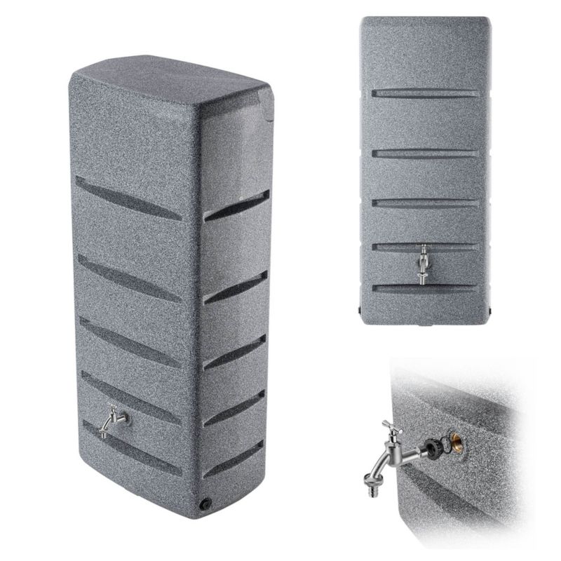 Zbiornik Na Deszczówkę KADAX 260L Wodę Beczka Pojemnik Zestaw Z Kranem Kompletny 1szt.