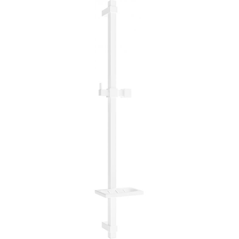 Drążek prysznicowy z mydelniczką Mexen DQ biały 80 cm 1 szt.