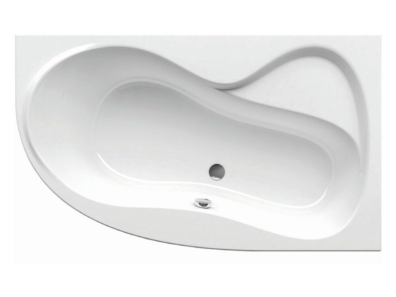 Akrylowa wanna asymetryczna Ravak Rosa 95 160x95 P snowwhite 1 szt