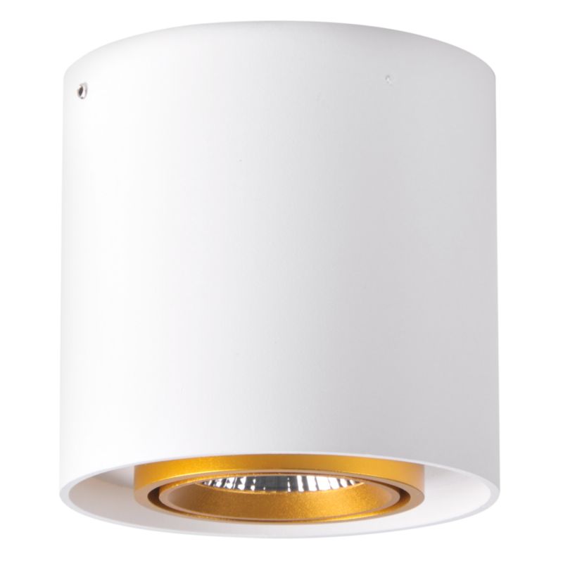 Oprawa natynkowa Sanico Goldlux XENO 10B LED biała/złota IP20 - 1 szt.