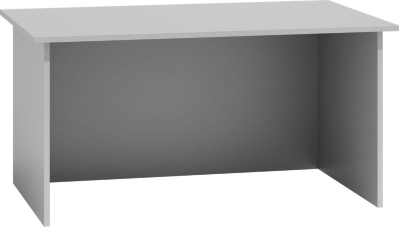 Biurko Topeshop Standard Biały Nowoczesne i Funkcjonalne 60x120x75 cm 1 szt.