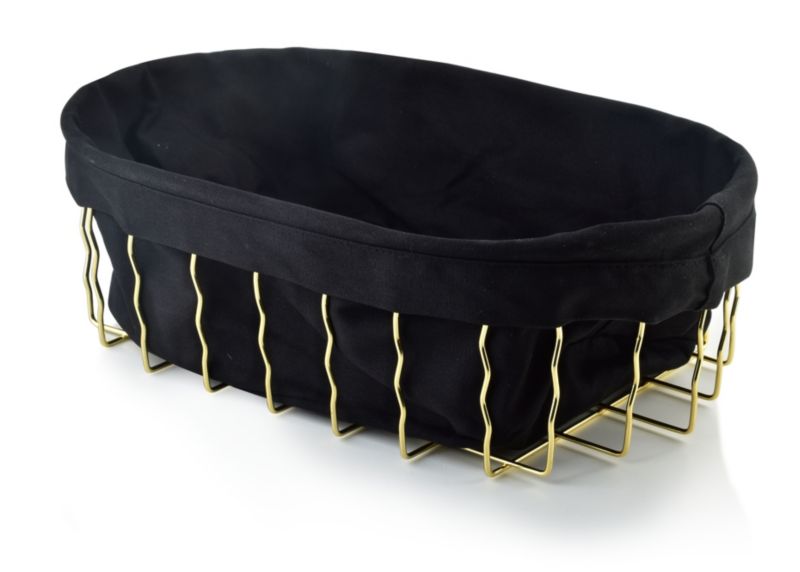 Kosz ALLESKEN CASSIE 32 x 22 x 9 cm zoty 1 szt.