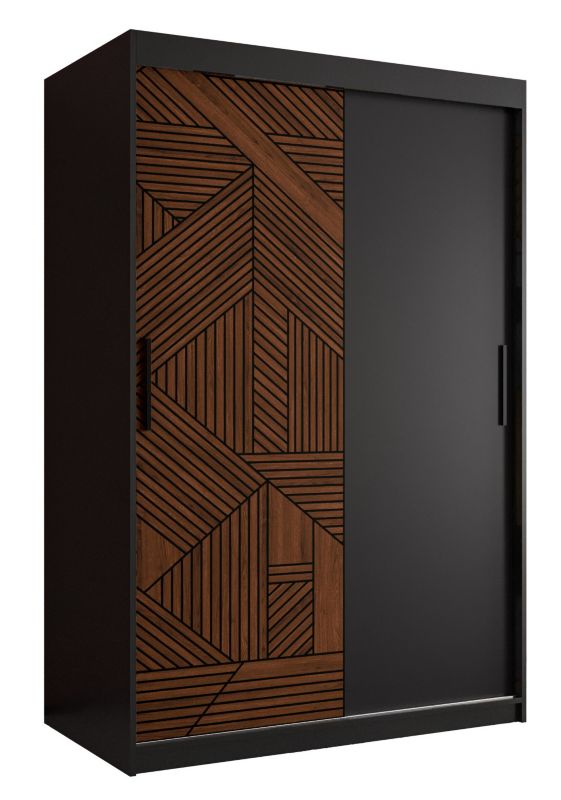 Szafa przesuwna Abiks MARSYLIA 120 Czarny 1szt.