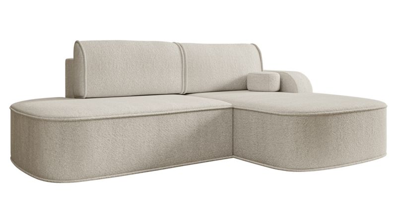 Narożnik z funkcją spania MIRJAN 24 Koro prawy szarobeż 1 szt.