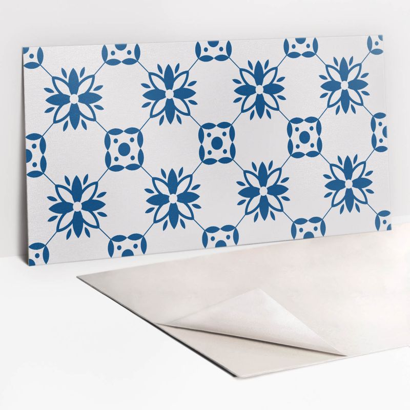 Panel samoprzylepny Tulup 100x50 cm Kwiatowy ornament 1 szt.