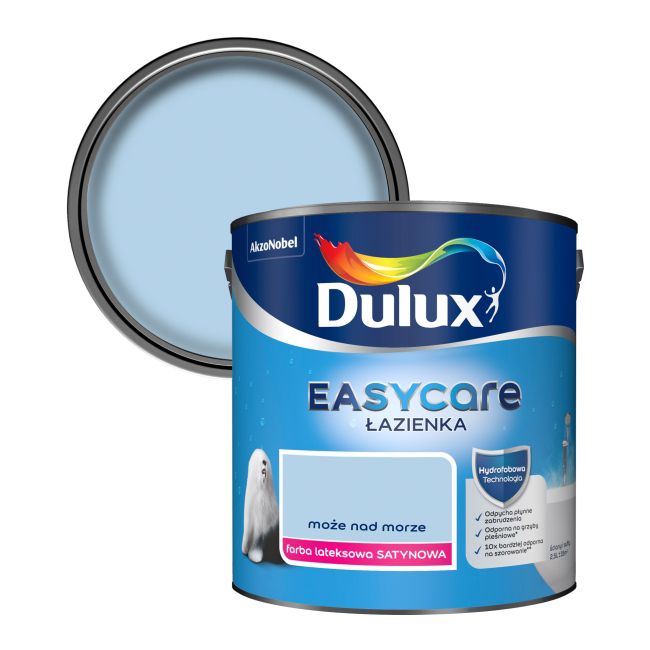 Farba Dulux EasyCare Łazienka może nad morze 2,5 l