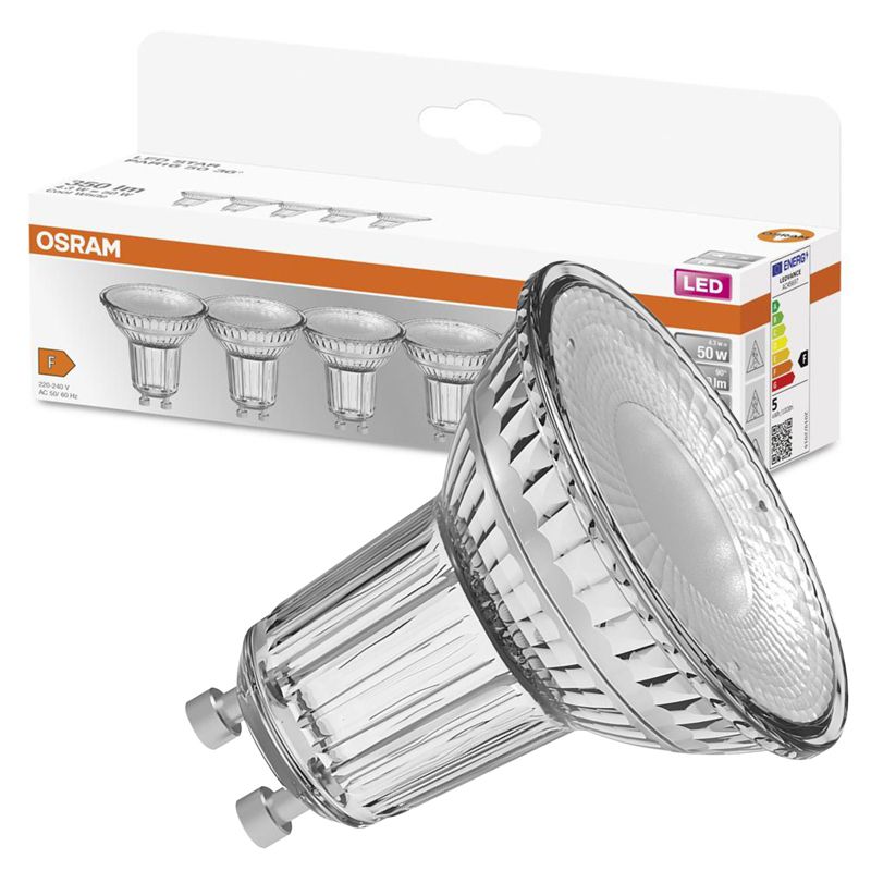 Żarówka LED Osram PAR16 Reflektor GU10 4.3W 350lm 4000K 36st 5 szt.