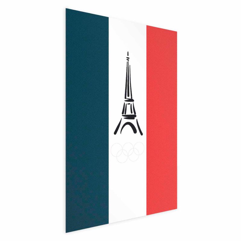 Plakat Artgeist Symbole Francji 40x60 cm bez ramy 1 szt
