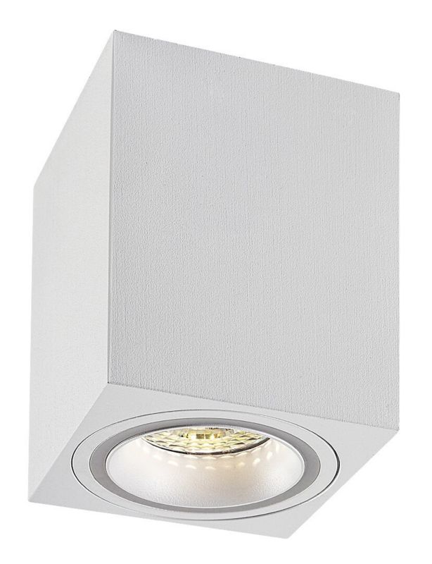 Spot oprawa sufitowa Rabalux Kobald biały 1 x GU10 x IP20 wym: 10 x 8 x 8 cm - 1 szt.