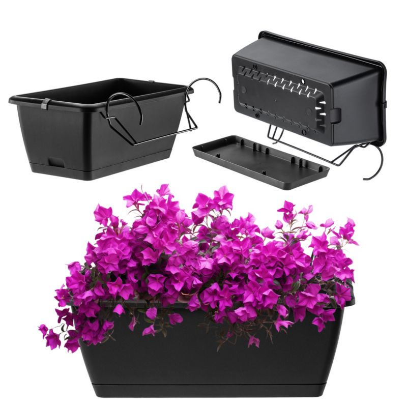 Doniczka Balkonowa KADAX Skrzynka 40cm Z Uchwytami 1szt.