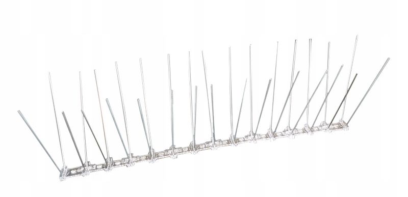 Kolce przeciw ptakom pojedyncze 4ROOF 35,5 cm - 2 sztuki na ptaki szerokie skuteczne bezpieczne ochrona 1 komplet