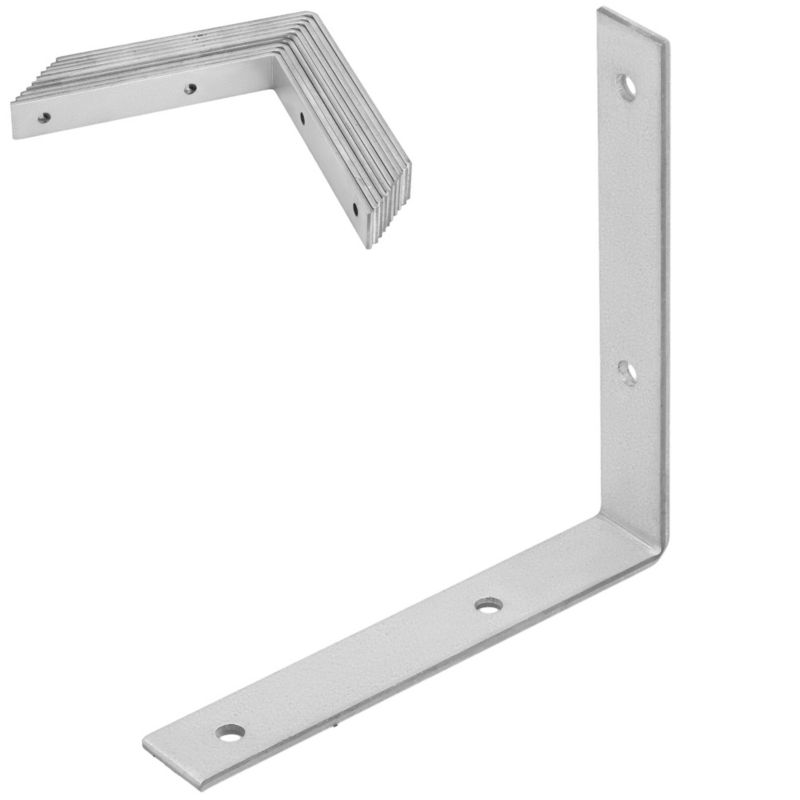 Kątownik ciesielski KOTARBAU nierdzewny ocynkowany 125x125x20 mm 12 szt.