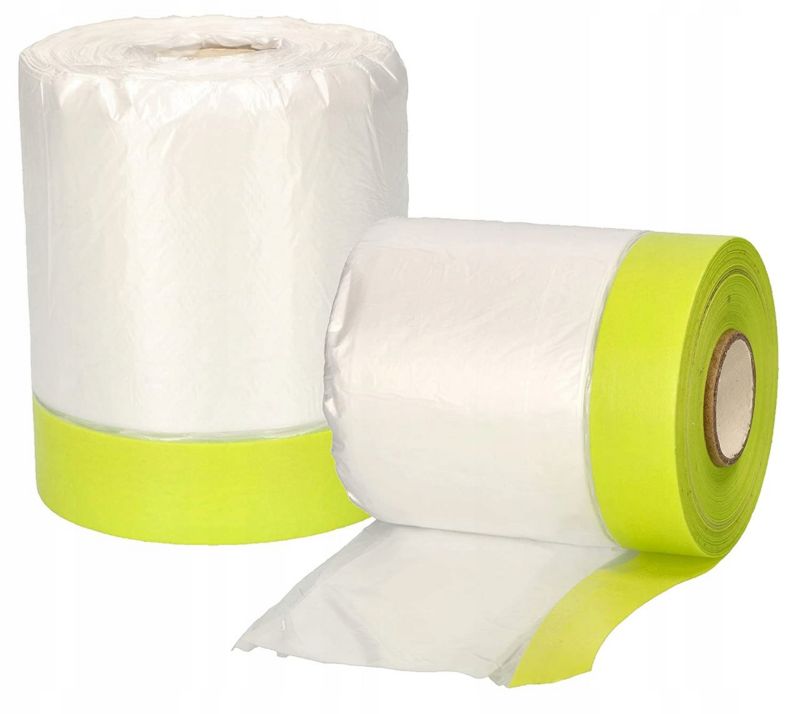 Folia ochronna KOTARBAU 85x33 malarska z taśmą 2 szt.