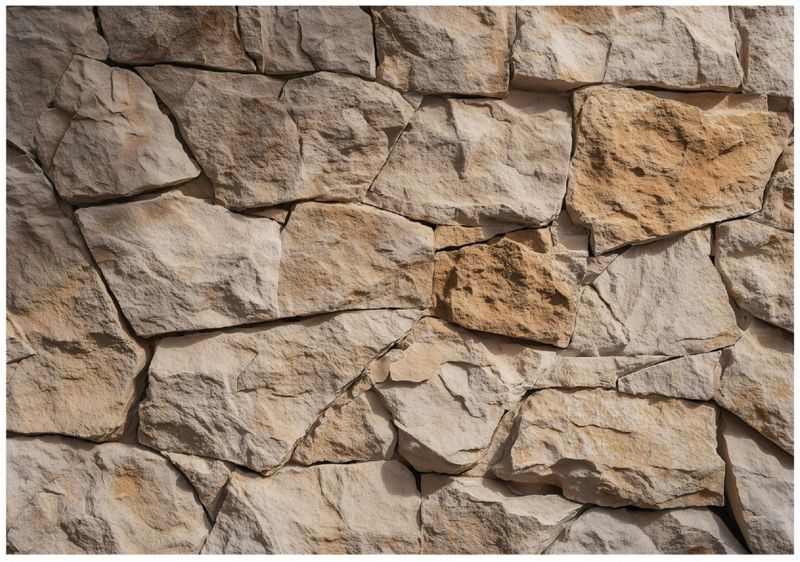 Fototapeta WALLARENA Do Sypialni Salonu Na Flizelinie Cegła Mur Kamień 400x280 cm 1 szt.