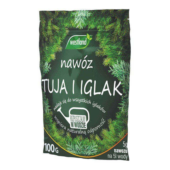 Nawóz krystaliczny do iglaków i tui szaszetka 100 g
