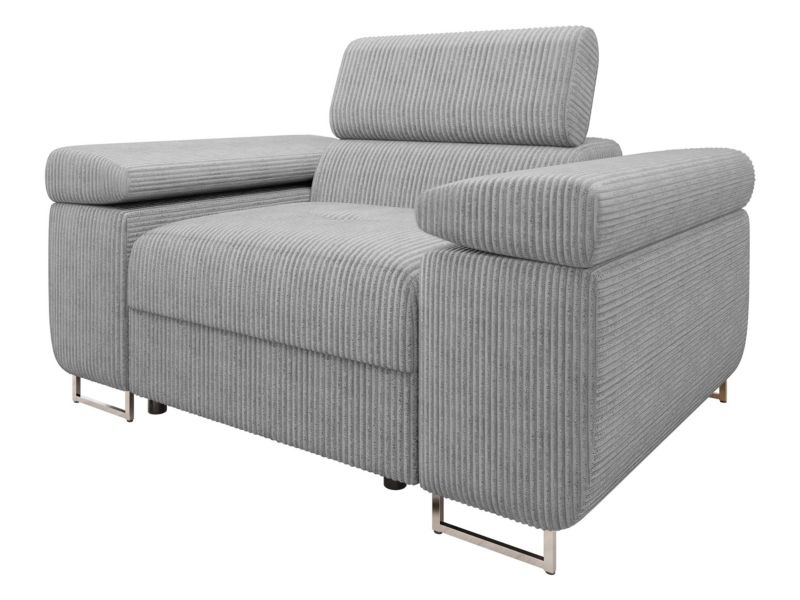 Fotel MIRJAN 24 Torezio 1 Sztruks jasny szary 1 szt.