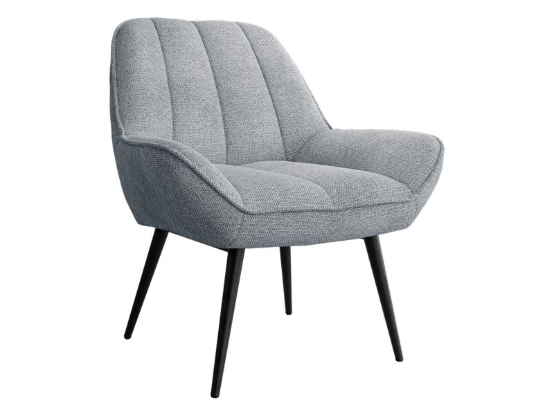 Fotel tapicerowany MIRJAN 24 Iturmis szary 1 szt.