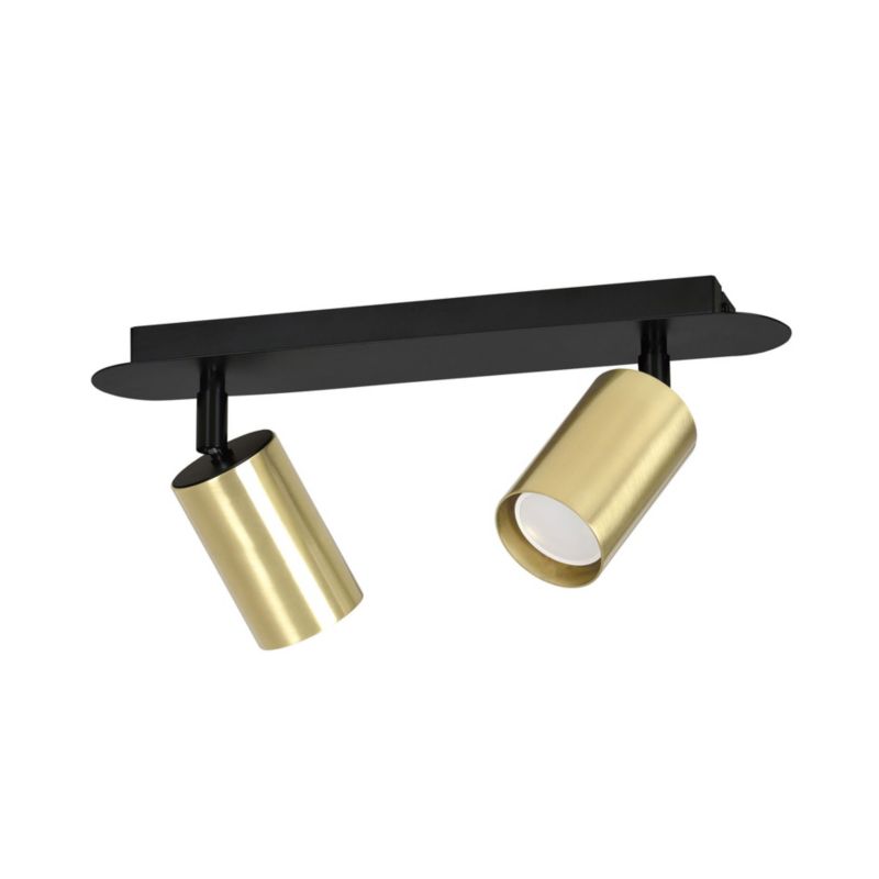 Spot Emibig Zen złoto-czarny 2 x GU10 x 30W IP20 - 1 szt.