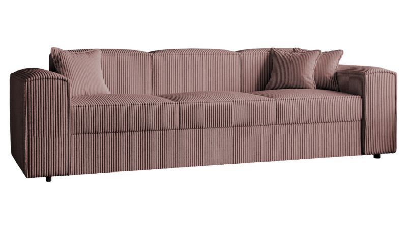 Kanapa rozkładana MIRJAN 24 Santos Sztruks brudny róż 1 szt.