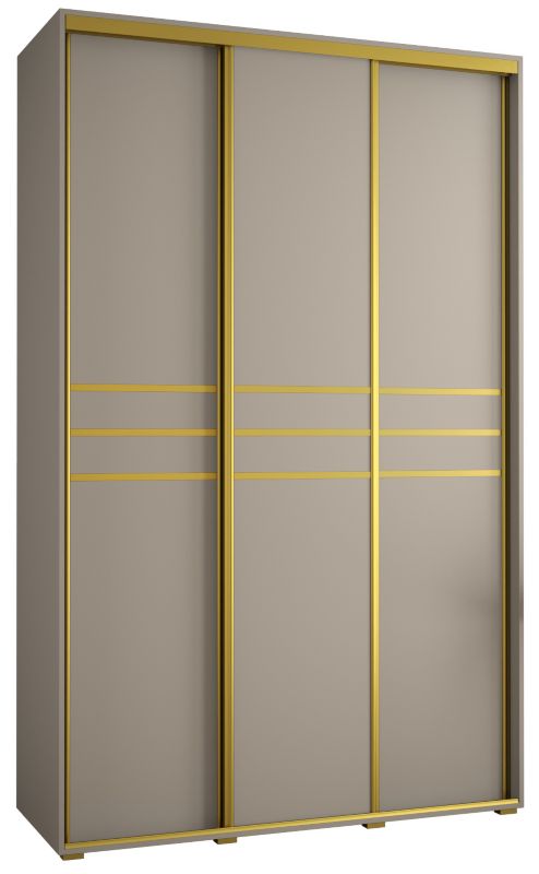 Szafa przesuwna Abiks 60 wysoka Dakota 10 150 kaszmir+kaszmir+złot 1 szt