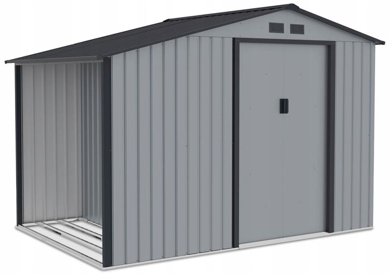 Domek Ogrodowy Narzędziowy na Narzędzia Drewutnia MADISON 278x191 Metalowy 1 szt