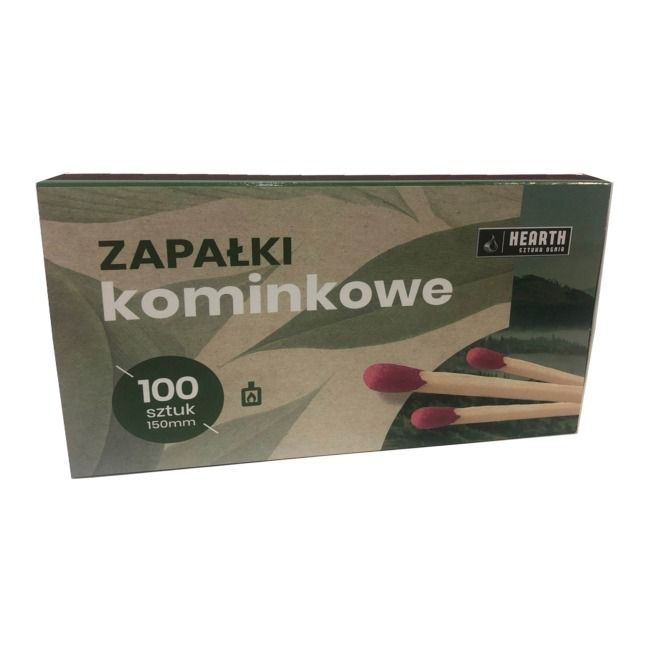 Zapałki kominkowe długie Hearth 100 x 150 mm