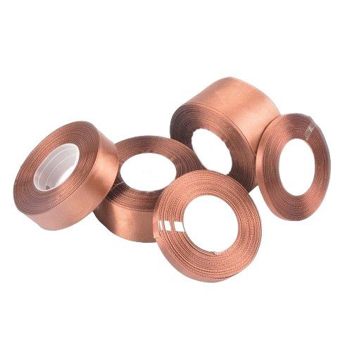 Wstążka satynowa Neopak Tasiemka Brązowa 50mm 32m 8134 1 szt.