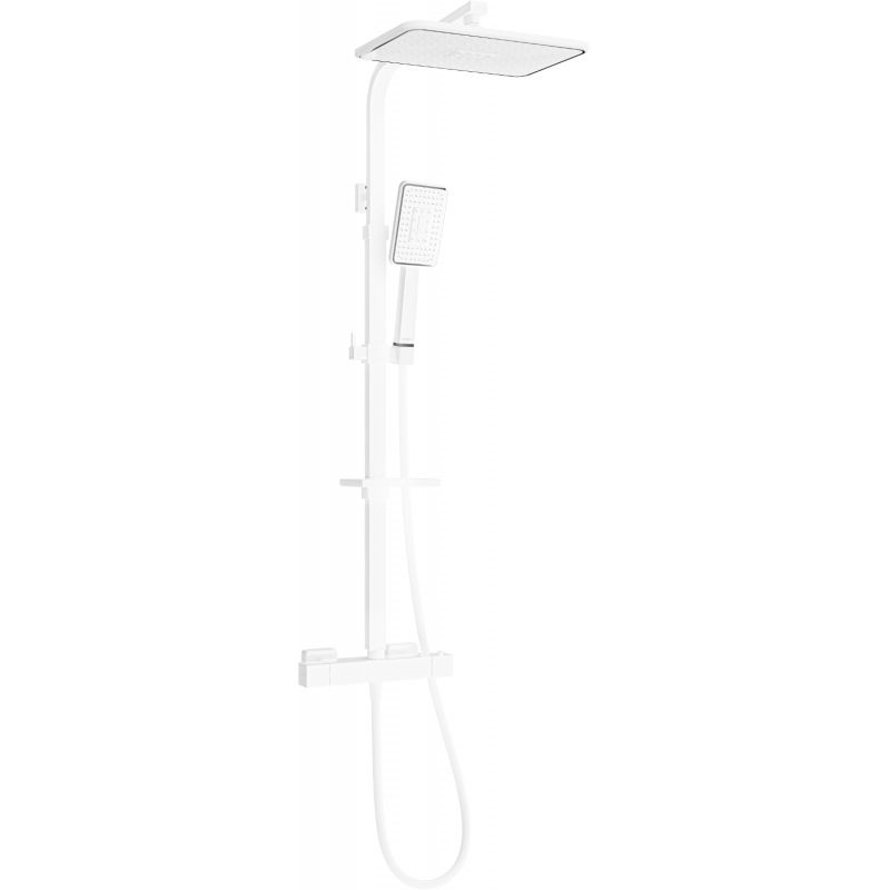 Zestaw prysznicowy natynkowy Mexen Cube chrom/biały 1 szt.