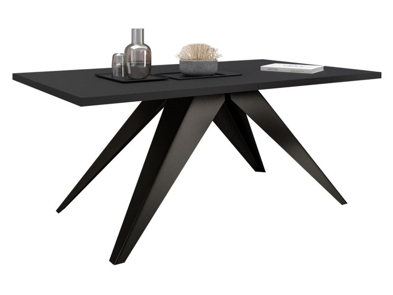 Stół rozkładany MIRJAN 24 Vento 140 czarny molet 1 szt.