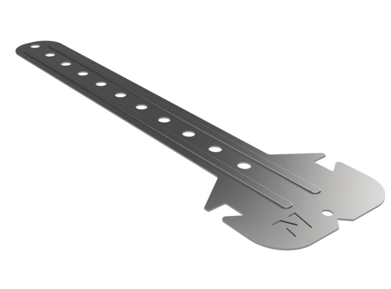 Wieszak płaski Norgips grzybkowy 180 mm 50 szt.